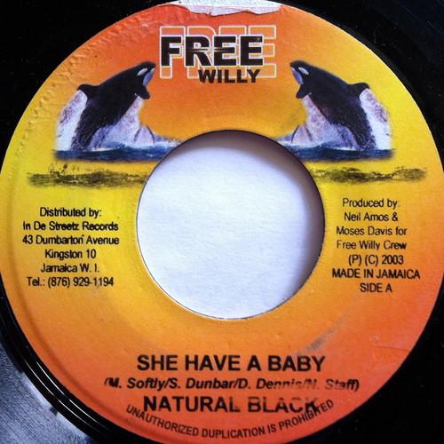 7inch Record NATURAL BLACK / RITCHIE RICH - She Have A Baby / What s Up NONE Free Willy 2003 Jamaica Reggae, Ska & Dub Used
7inch Record NATURAL BLACK / RITCHIE RICH - She Have A Baby / What s Up NONE Free Willy 2003 Jamaica Reggae, Ska & Dub Used