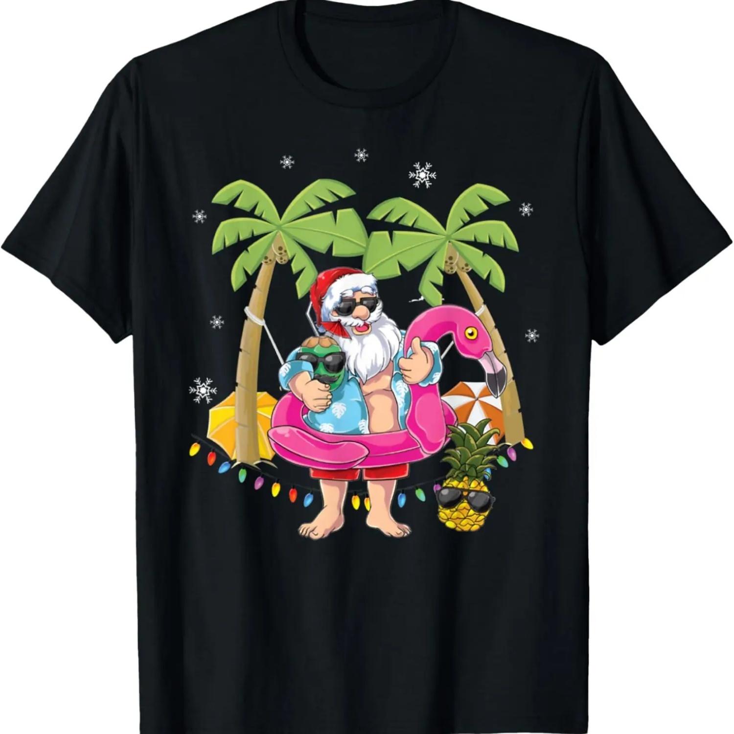 CHRISTMAS IN JULY Summer Xmas Decoration Men Women Kids T-Shirt M белый
CHRISTMAS IN JULY Summer Xmas Decoration Men Women Kids T-Shirt M белый