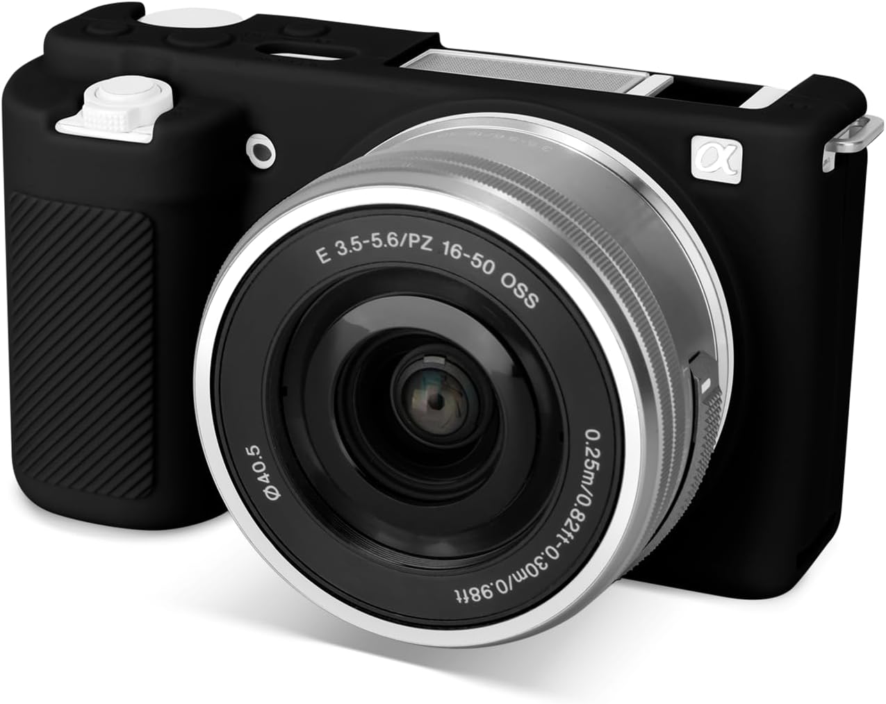 Soft Silicone Protective Case for Sony ZV-E10 Camera чёрный
Soft Silicone Protective Case for Sony ZV-E10 Camera чёрный