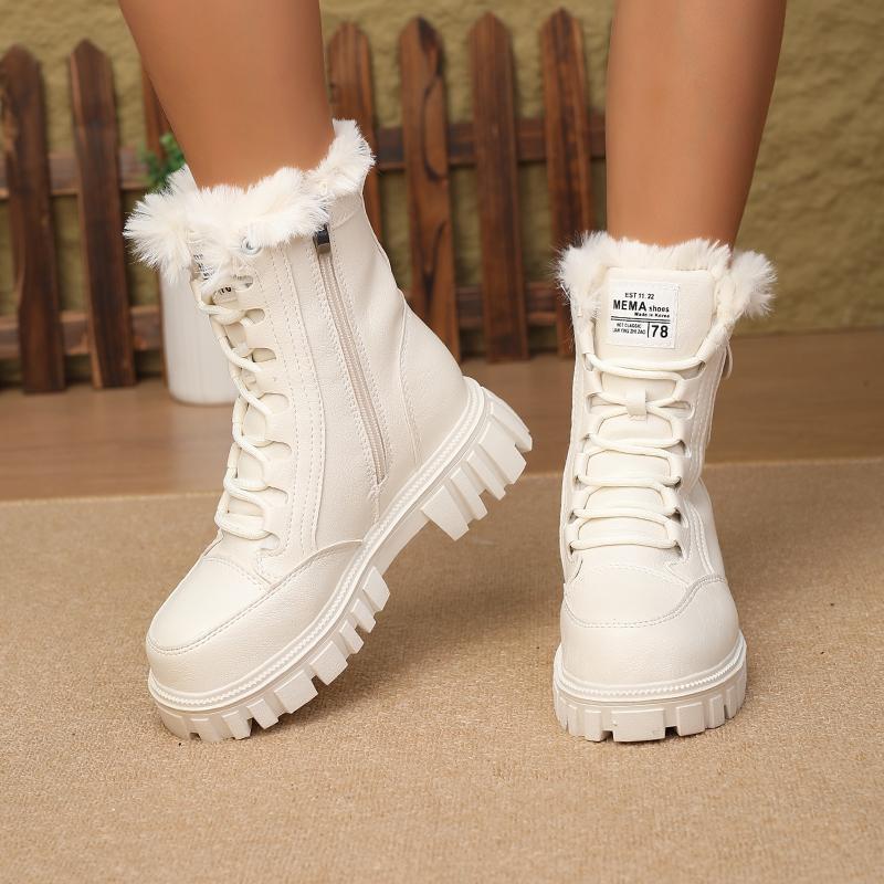 Женские зимние теплые ботинки на флисовой подкладке2025Новые универсальные женские ботинки на платформе, стройнящие короткие ботинки 40 белый
Женские зимние теплые ботинки на флисовой подкладке2025Новые универсальные женские ботинки на платформе, стройнящие короткие ботинки 40 белый