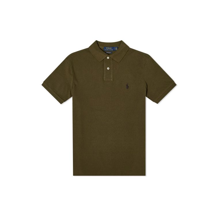 Polo Ralph Lauren Logo Embroidered Solid Color Short Sleeve Polo Shirt Men tops Military-Green 710680784-197 L
Polo Ralph Lauren Logo Embroidered Solid Color Short Sleeve Polo Shirt Men tops Military-Green 710680784-197 L