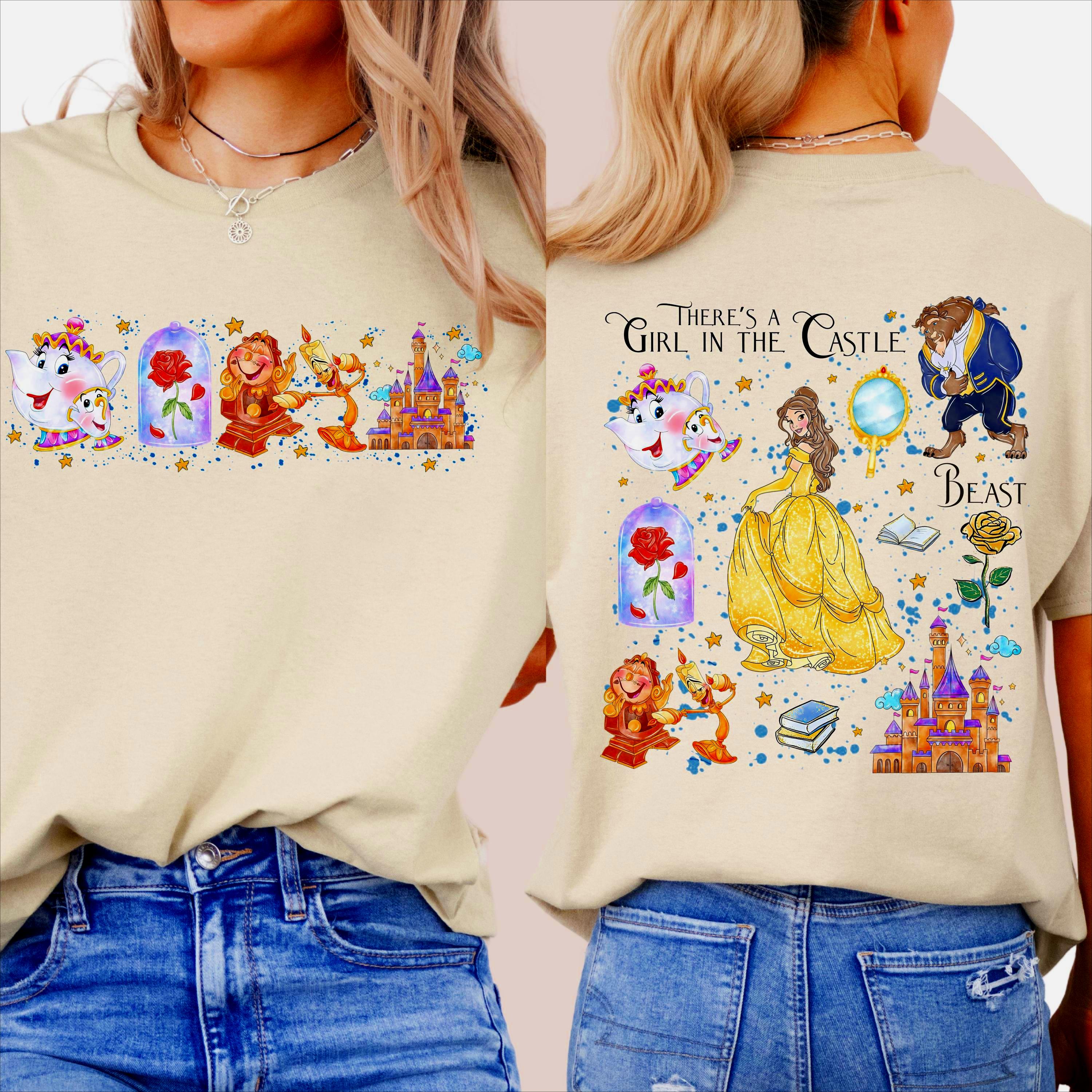 Women and Unisex Beauty and The Beast TShirt Magical TShirt Family Trip Matching T Shirts S
Women and Unisex Beauty and The Beast TShirt Magical TShirt Family Trip Matching T Shirts S
