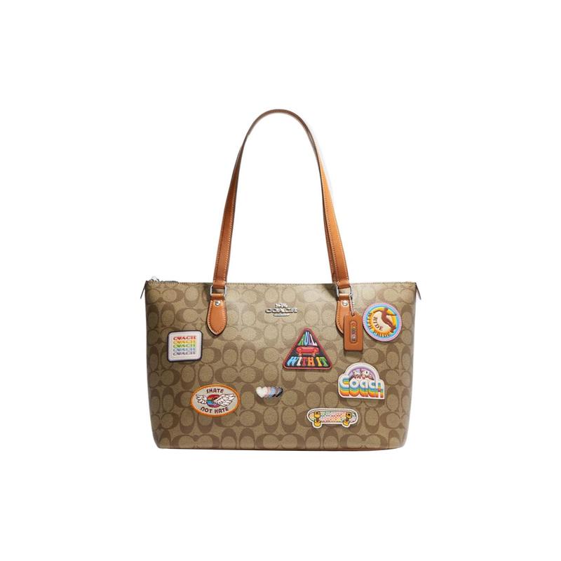 COACH shoulder bag Gallery Tote 37 Silver Logo Logo Cute Pattern Applique Classic Jacquard Leather Tote Tote Shopping Handbag Large Women s Brown срібний
COACH shoulder bag Gallery Tote 37 Silver Logo Logo Cute Pattern Applique Classic Jacquard Leather Tote Tote Shopping Handbag Large Women s Brown срібний