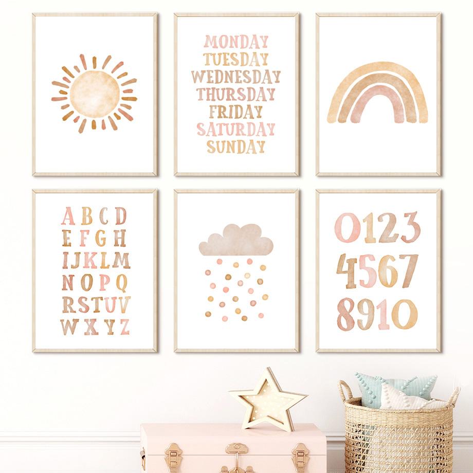 Луна, звезды, радужные цифры, алфавит, неделя, месяц, настенная живопись на холсте, постеры на скандинавскую тему и принты, настенные панно, декор для детской комнаты
Луна, звезды, радужные цифры, алфавит, неделя, месяц, настенная живопись на холсте, постеры на скандинавскую тему и принты, настенные панно, декор для детской комнаты