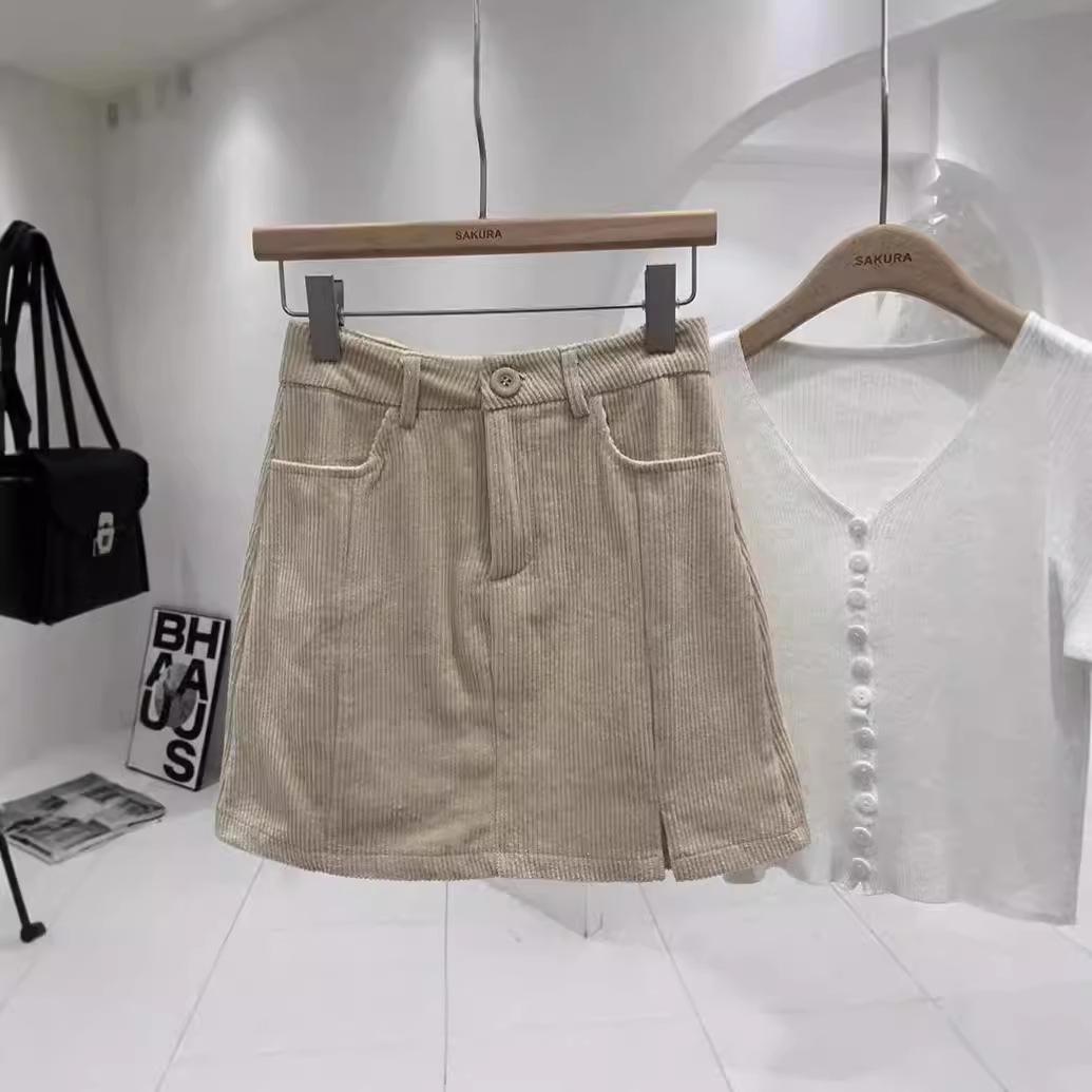 Women s High-Waisted Slimming Corduroy A-Line Midi Skirt - Autumn & Winter 2024 Collection M
Women s High-Waisted Slimming Corduroy A-Line Midi Skirt - Autumn & Winter 2024 Collection M