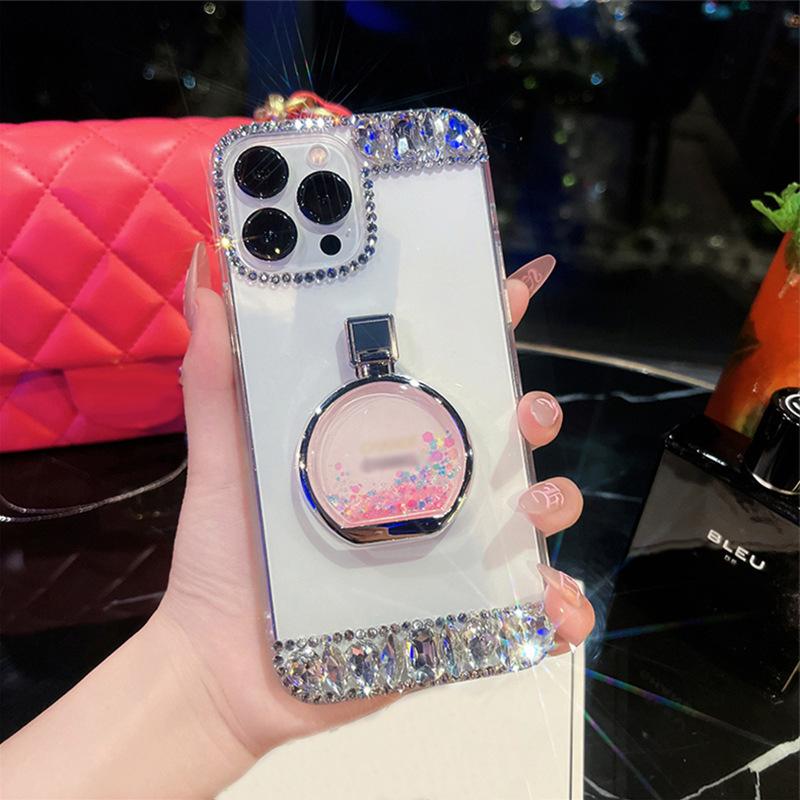 Applicable To IPhone16promax Mobile Phone Case Transparent Quicksand Bottle Holder Apple 15/14 High-end Water-sensing Rhinestone iPhoneSE 2020
Applicable To IPhone16promax Mobile Phone Case Transparent Quicksand Bottle Holder Apple 15/14 High-end Water-sensing Rhinestone iPhoneSE 2020