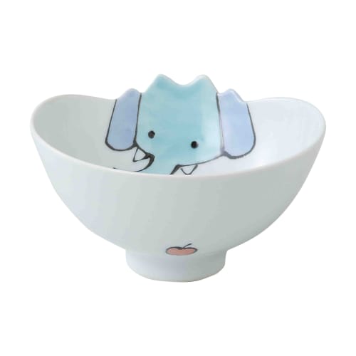 Hasami ware Wave bowl with elephant pattern, dishwasher and microwave safe, made in Japan, 40826
Hasami ware Wave bowl with elephant pattern, dishwasher and microwave safe, made in Japan, 40826