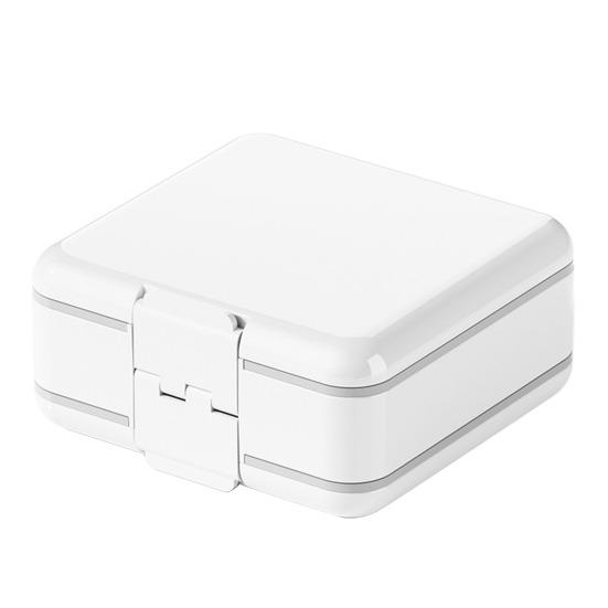 Коробка для таблеток с резаком. Двухслойный разделитель таблеток. Пыленепроницаемый, влагостойкий. Три отделения. Контейнер для таблеток. белый
Коробка для таблеток с резаком. Двухслойный разделитель таблеток. Пыленепроницаемый, влагостойкий. Три отделения. Контейнер для таблеток. белый