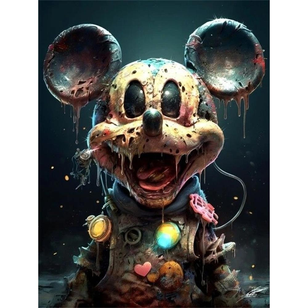 Disney Diamond Puzzle Wasteland Theme Black Mickey Mouse 5D DIY Pearl Diamond Embroidery Cross Stitch Home Wedding Decorations Round 20x30cm
Disney Diamond Puzzle Wasteland Theme Black Mickey Mouse 5D DIY Pearl Diamond Embroidery Cross Stitch Home Wedding Decorations Round 20x30cm