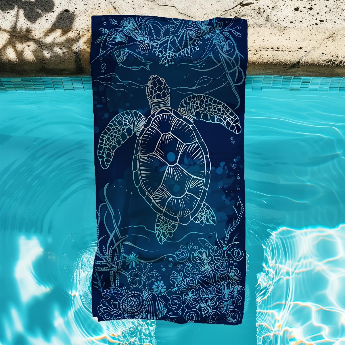 1pc Sea Turtle Ocean Beach Towel 2D Oversized Quick Dry Sand Free Towel for Beach Pool Swimming Travel Soft Absorbent Towel Gift W30*H60(CM)
1pc Sea Turtle Ocean Beach Towel 2D Oversized Quick Dry Sand Free Towel for Beach Pool Swimming Travel Soft Absorbent Towel Gift W30*H60(CM)