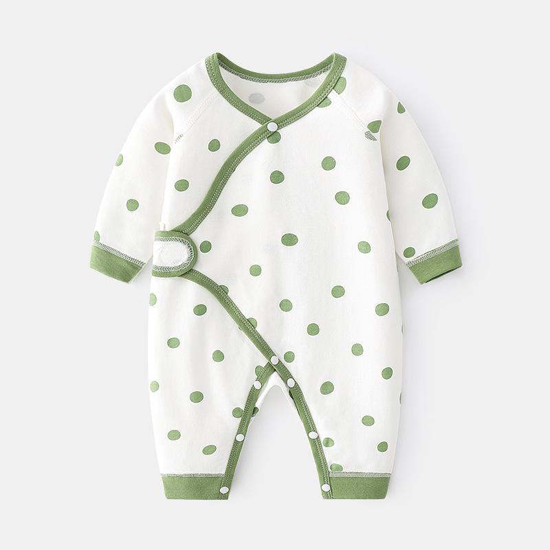Polka Dot Pure Cotton Velcro Baby Romper - Spring/Autumn Newborn Bodysuit 66cm
Polka Dot Pure Cotton Velcro Baby Romper - Spring/Autumn Newborn Bodysuit 66cm