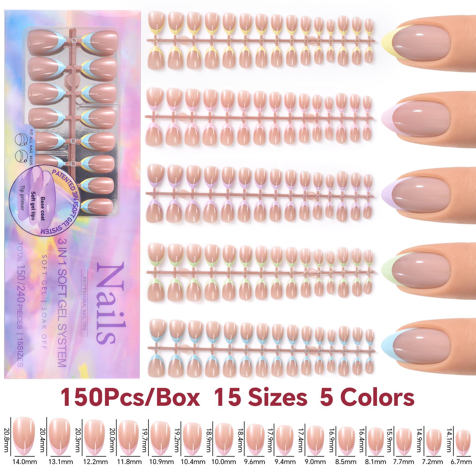 Французские гелевые типсы Накладные ногти Мягкие гелевые ногти Накладные ногти Полное покрытие Искусственные накладные ногти Съемные накладные ногти
Французские гелевые типсы Накладные ногти Мягкие гелевые ногти Накладные ногти Полное покрытие Искусственные накладные ногти Съемные накладные ногти