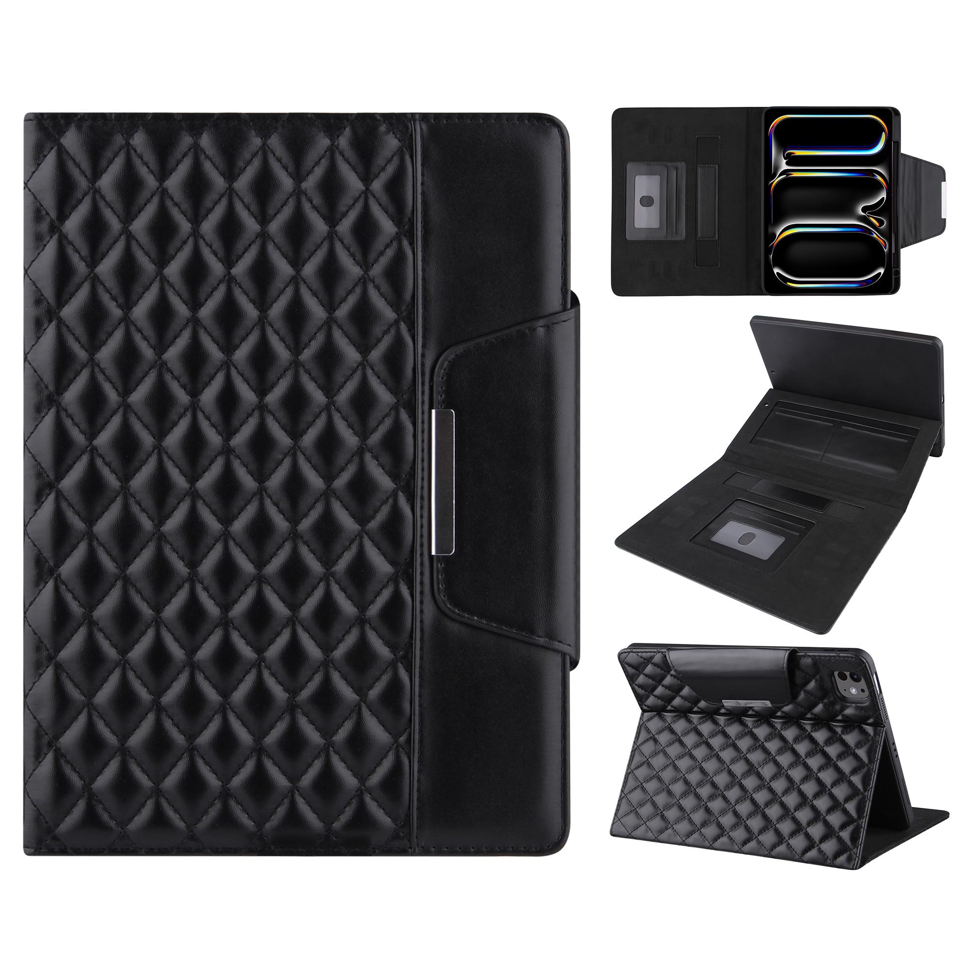 For iPad Pro 11 (2025)/11 (2024) Case Grids Leather Tablet Cover Auto Wake/Sleep Card Holder C
For iPad Pro 11 (2025)/11 (2024) Case Grids Leather Tablet Cover Auto Wake/Sleep Card Holder C