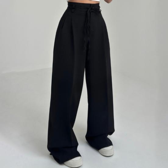 Women Long Pants Straight Wide Leg High Waist Pants Solid Color Casual OL Style Wide-Leg Suit Trousers Daily Wear S червоний
Women Long Pants Straight Wide Leg High Waist Pants Solid Color Casual OL Style Wide-Leg Suit Trousers Daily Wear S червоний