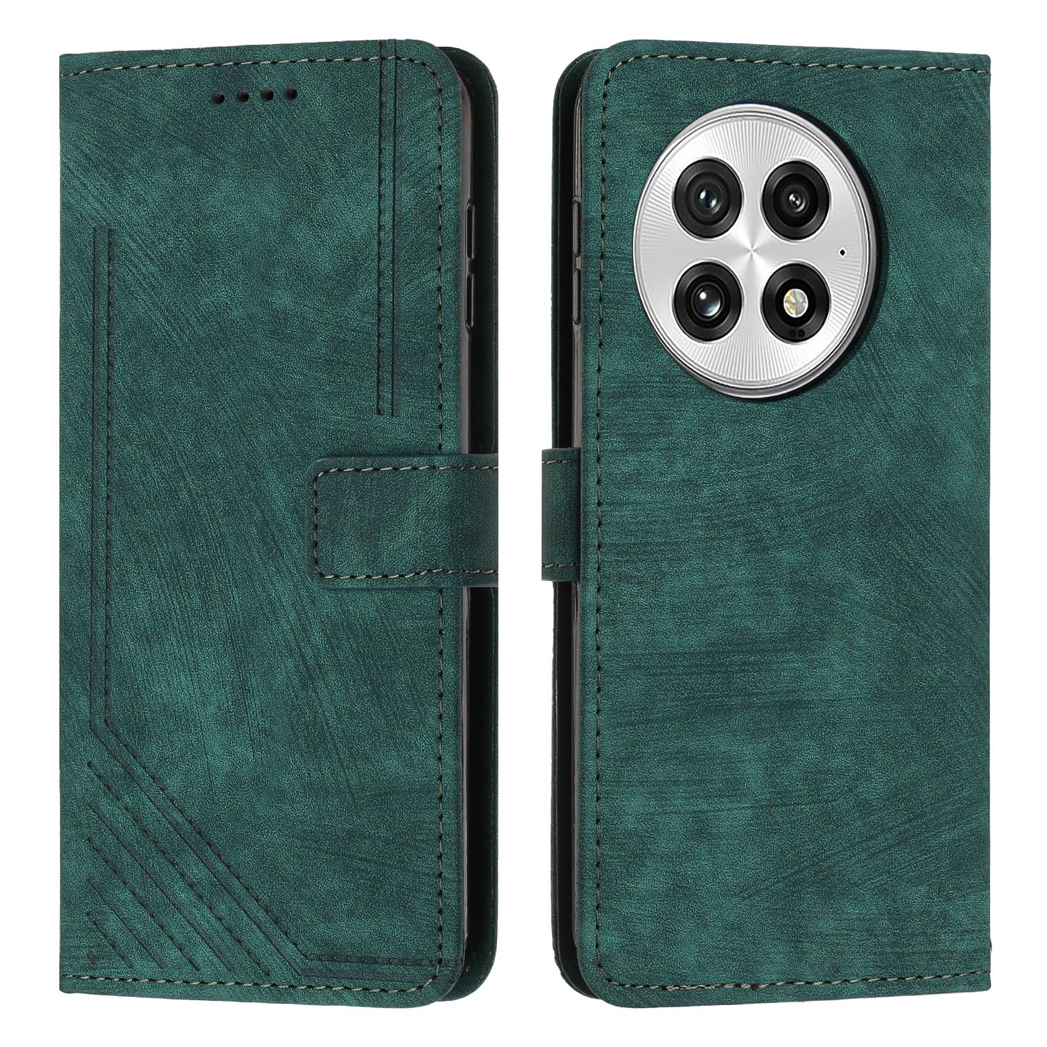 For OnePlus 13 Case Imprinted Lines Leather Phone Cover Folding Stand Green
For OnePlus 13 Case Imprinted Lines Leather Phone Cover Folding Stand Green