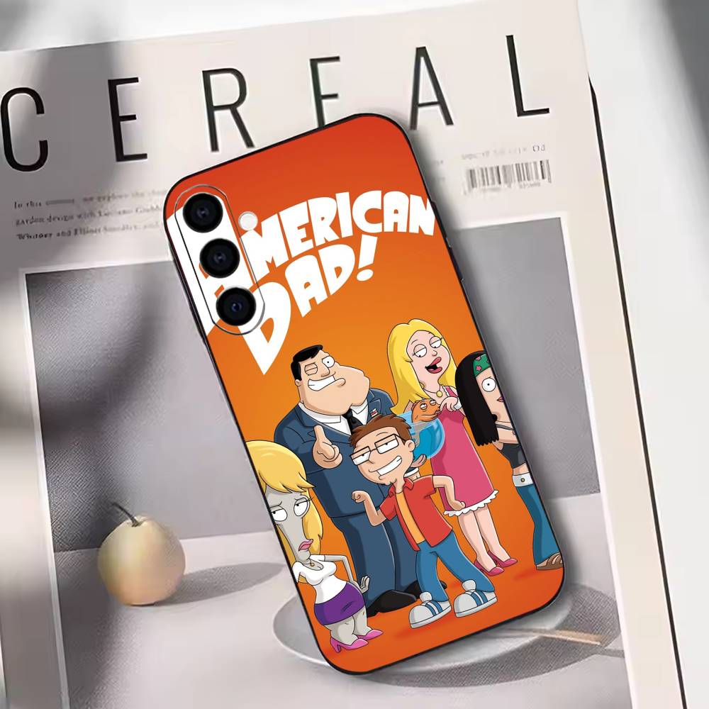Cartoon A-American Dad Phone Case Black Silicone Soft For Samsung Galaxy A73,A72,A71,A70,A53,A52,A51 Samsung a32 5g
Cartoon A-American Dad Phone Case Black Silicone Soft For Samsung Galaxy A73,A72,A71,A70,A53,A52,A51 Samsung a32 5g