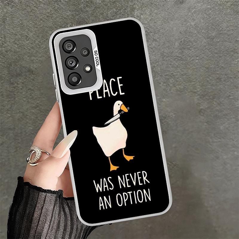 Funny Cartoon Goose Game Shockproof Phone Case for Samsung A17 A16 A15 A14 A37 A57 A36 A56 A26 A35 A55 A25 A34 A54 A24 A13 A23 A Samsung A57
Funny Cartoon Goose Game Shockproof Phone Case for Samsung A17 A16 A15 A14 A37 A57 A36 A56 A26 A35 A55 A25 A34 A54 A24 A13 A23 A Samsung A57