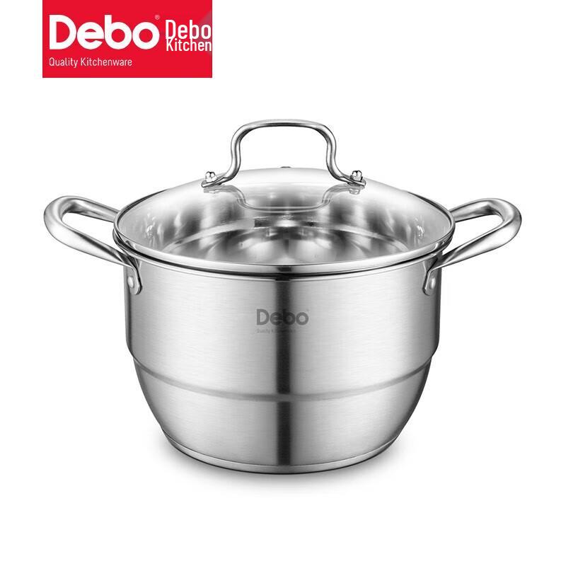 Debo 24cm Stainless Steel Soup & Steamer Pot
Debo 24cm Stainless Steel Soup & Steamer Pot