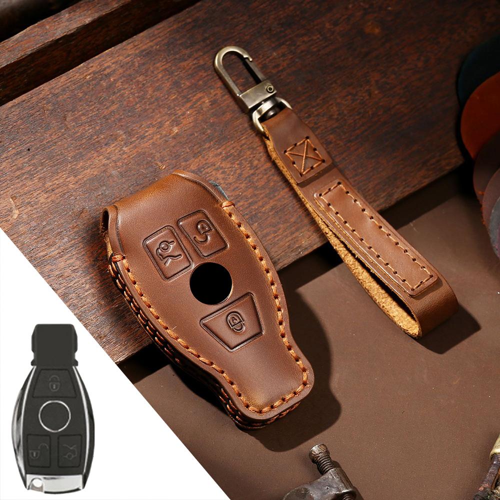 Чехол для автомобильного ключа HALLMO из натуральной кожи для Mercedes Benz A Style коричневый
Чехол для автомобильного ключа HALLMO из натуральной кожи для Mercedes Benz A Style коричневый