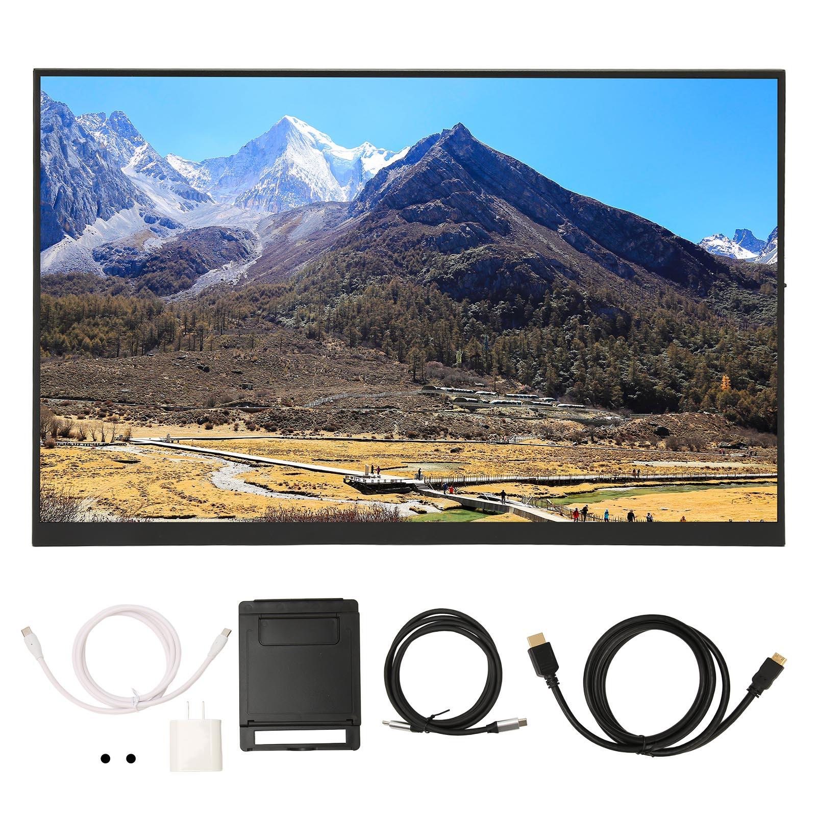 18-дюймовый монитор, 2,5K, 144 Гц, тип C, мультимедийный интерфейс HD, 3,5 мм, двойной динамик, настенное крепление, портативный дисплей
18-дюймовый монитор, 2,5K, 144 Гц, тип C, мультимедийный интерфейс HD, 3,5 мм, двойной динамик, настенное крепление, портативный дисплей