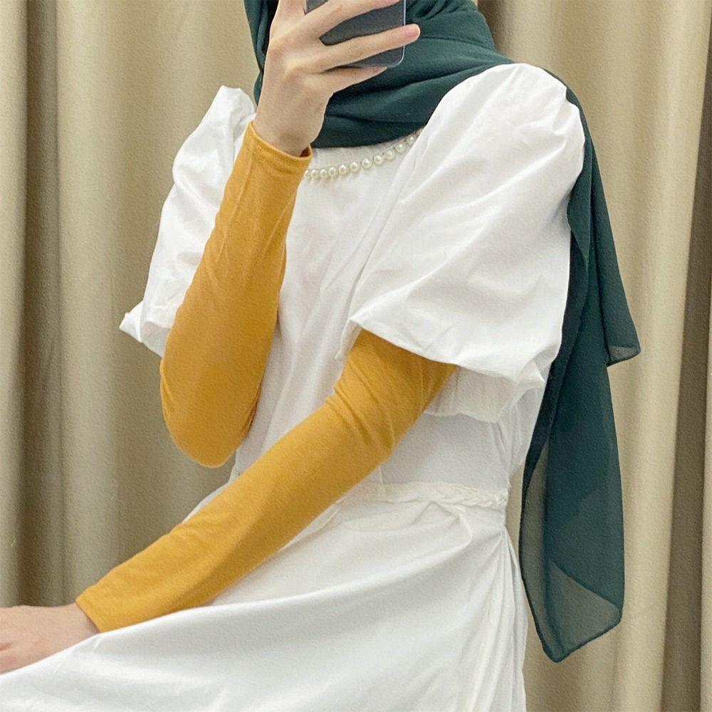 Ice Silk Sun Protection Comfortable Sunscreen Arm Sleeves Arm Warmers Arm Cover Oversleeves
Ice Silk Sun Protection Comfortable Sunscreen Arm Sleeves Arm Warmers Arm Cover Oversleeves