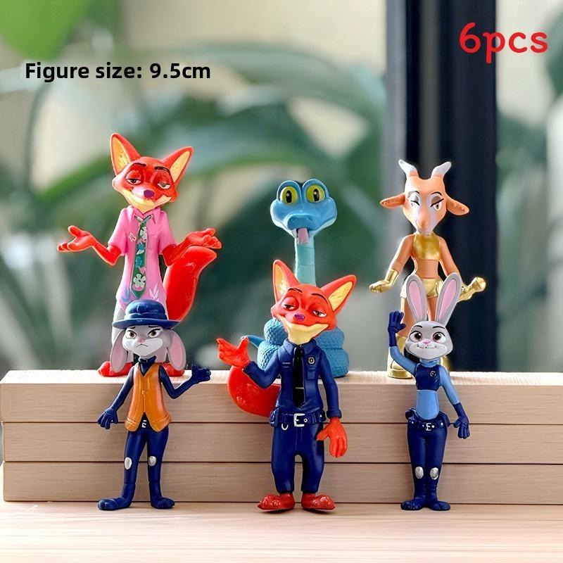 Zootopia Pvc Animal Characters Figures Set With Articulated Joints For Collectors And Kids Style I
Zootopia Pvc Animal Characters Figures Set With Articulated Joints For Collectors And Kids Style I