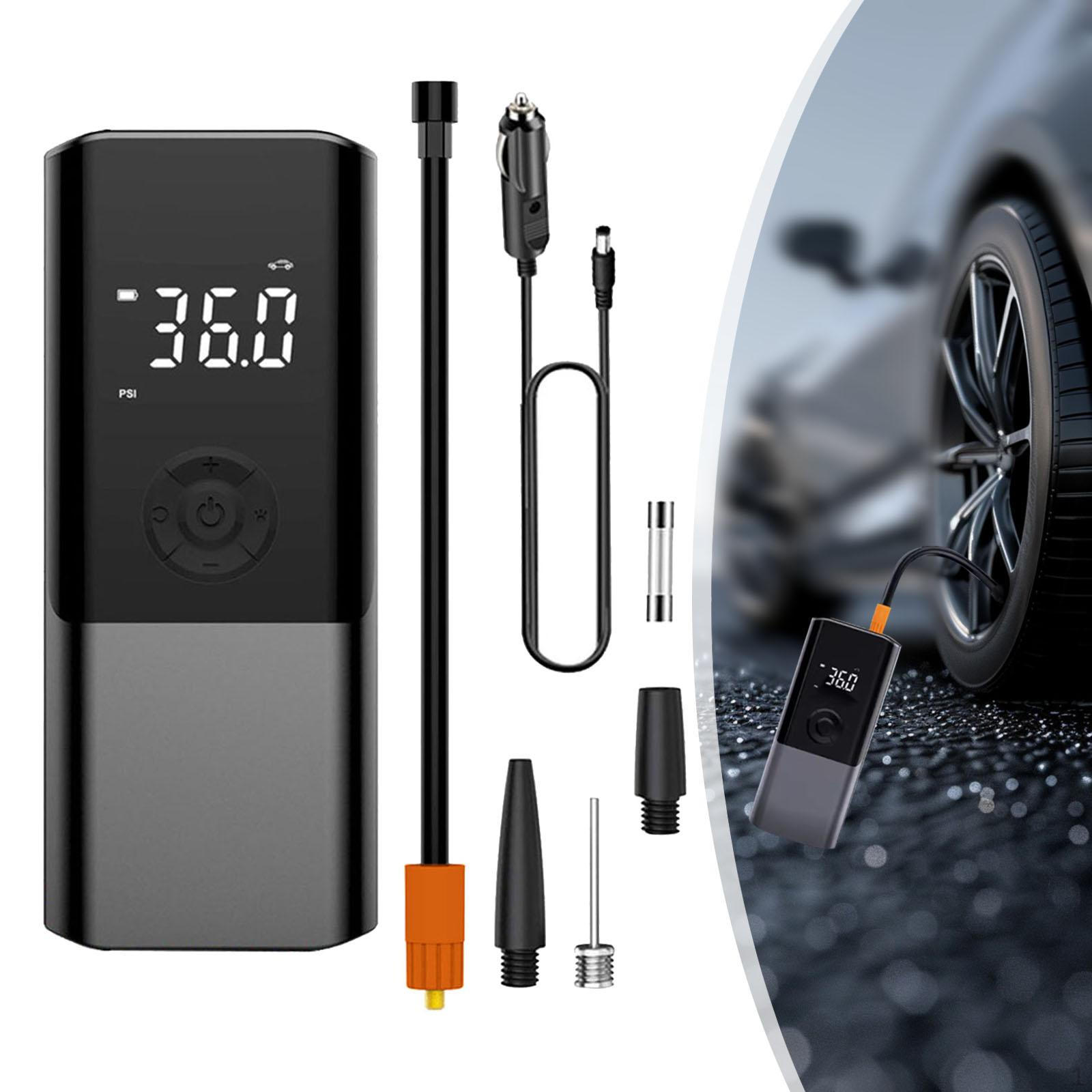 Portable Car Tire Inflator 12V Air Compressor 150PSI Digital Display for Automobiles Balloon
Portable Car Tire Inflator 12V Air Compressor 150PSI Digital Display for Automobiles Balloon