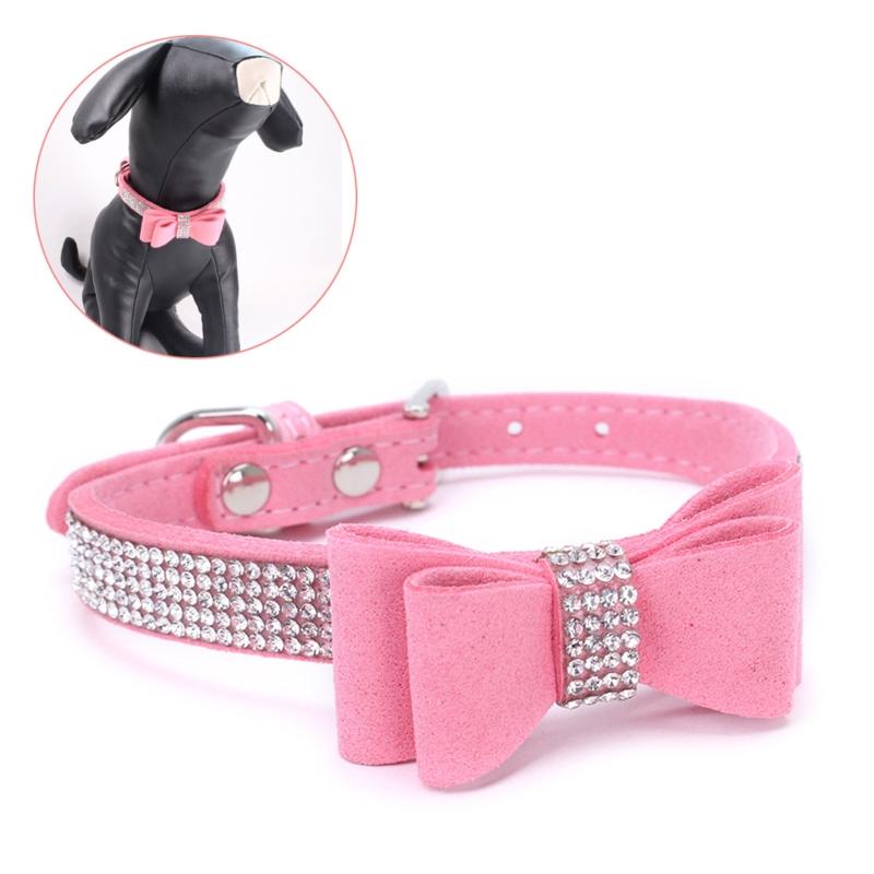 Colorful Collar Crystal-Dog Collar with Bow-Tie Rhinestone Puppy Collars Bling for Small Dogs/Cats Gift Present for Pets XXS червоний
Colorful Collar Crystal-Dog Collar with Bow-Tie Rhinestone Puppy Collars Bling for Small Dogs/Cats Gift Present for Pets XXS червоний