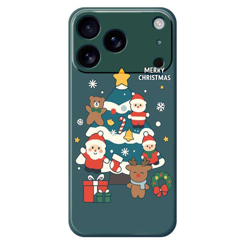 For iPhone 17 Pro Case Christmas Tree Gifts Pattern Printing Straight Edge TPU Phone Back Cover Green
For iPhone 17 Pro Case Christmas Tree Gifts Pattern Printing Straight Edge TPU Phone Back Cover Green