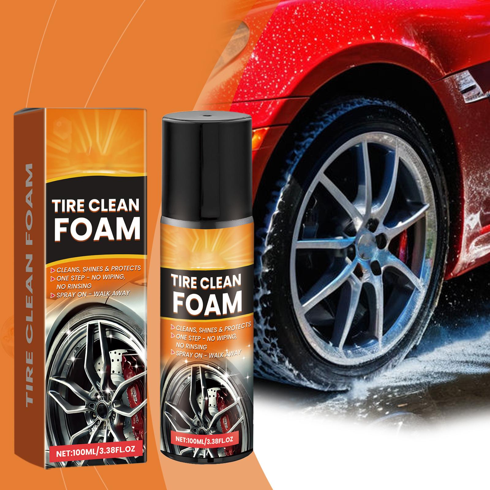 Car Wheel Cleaner, Car Tire And Rim Cleaner, Daily Maintenance Cleaning Agent 100ml One Size
Car Wheel Cleaner, Car Tire And Rim Cleaner, Daily Maintenance Cleaning Agent 100ml One Size