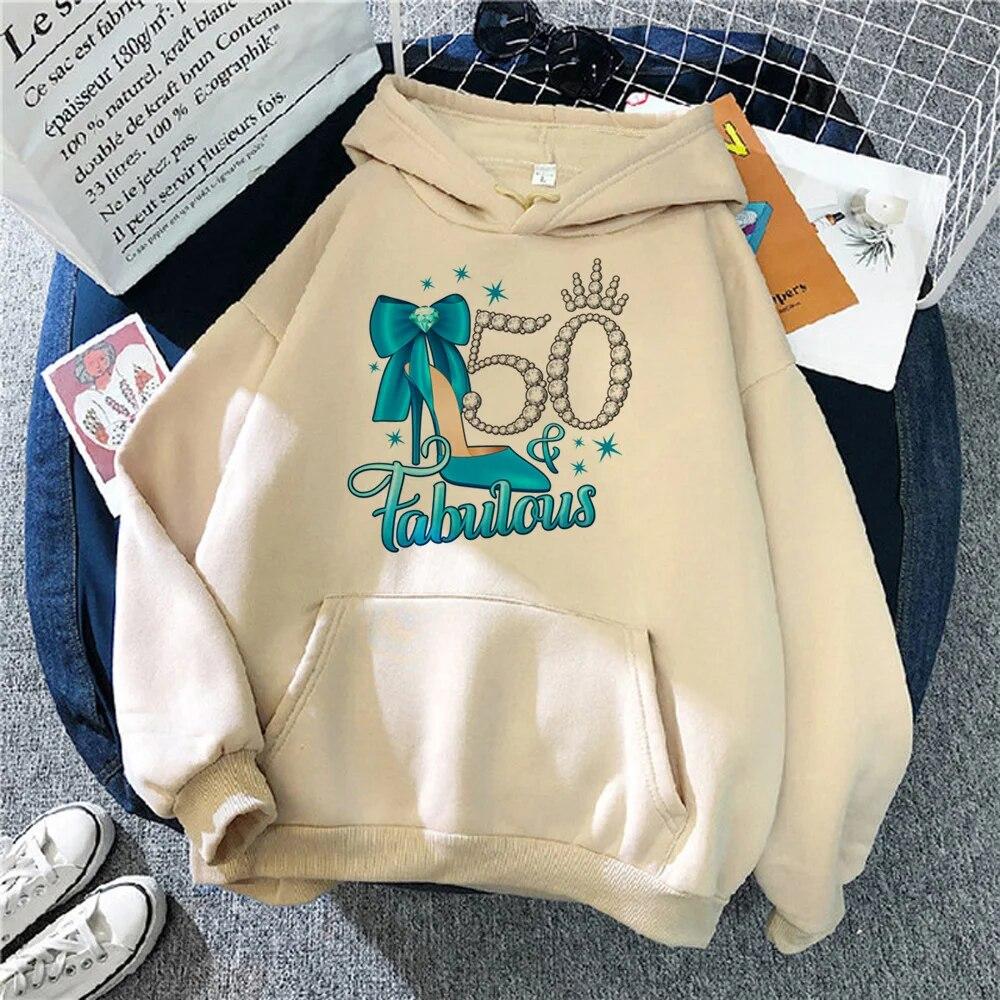 50 Years Birthday hoodies women 90s long sleeve top funny japanese pulls female 90s Pullover Unisex
50 Years Birthday hoodies women 90s long sleeve top funny japanese pulls female 90s Pullover Unisex