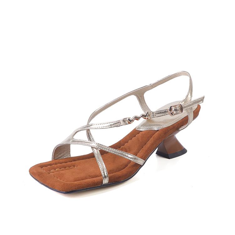 Fashion NEW Summer Women Sandals Split Leather Shoes for Women Square Toe Kitten Heel Shoe Narrow Band Bcukle Strap Shoes Modern Sandals 34 золотой
Fashion NEW Summer Women Sandals Split Leather Shoes for Women Square Toe Kitten Heel Shoe Narrow Band Bcukle Strap Shoes Modern Sandals 34 золотой