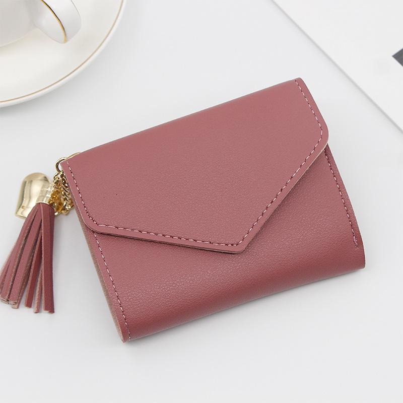 Korean Style Women s Large Capacity Short Wallet Clutch Bag with Zipper Coin Purse рожевий червоний колір
Korean Style Women s Large Capacity Short Wallet Clutch Bag with Zipper Coin Purse рожевий червоний колір