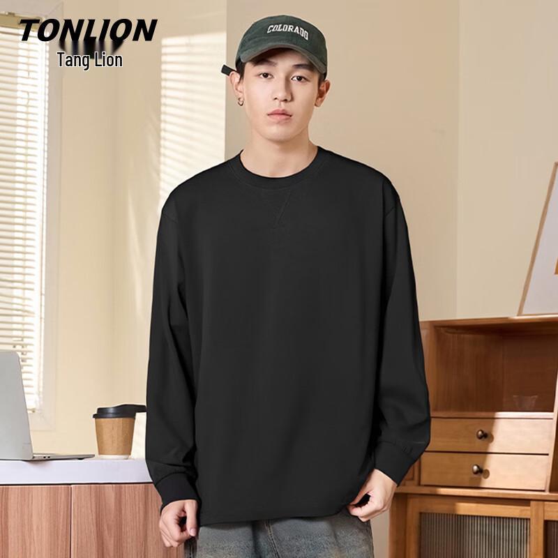 TonLion Men s Pure Cotton Long-Sleeve T-Shirt XL
TonLion Men s Pure Cotton Long-Sleeve T-Shirt XL