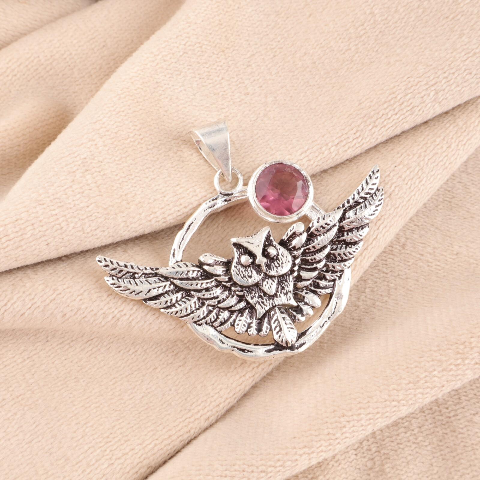 Pink Tourmaline Gemstone 925 Sterling Silver Jewelry Handcrafted Pendant 1.48 CP-17-36
Pink Tourmaline Gemstone 925 Sterling Silver Jewelry Handcrafted Pendant 1.48 CP-17-36