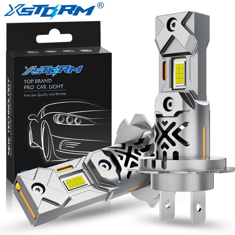 XSTORM H7 LED Bulb Headlight Kit Mini Wireless 60W 20000LM 6500K CSP for Car Headlamp 12V White Auto Diode Lamps H7 Turbo Led H7
XSTORM H7 LED Bulb Headlight Kit Mini Wireless 60W 20000LM 6500K CSP for Car Headlamp 12V White Auto Diode Lamps H7 Turbo Led H7