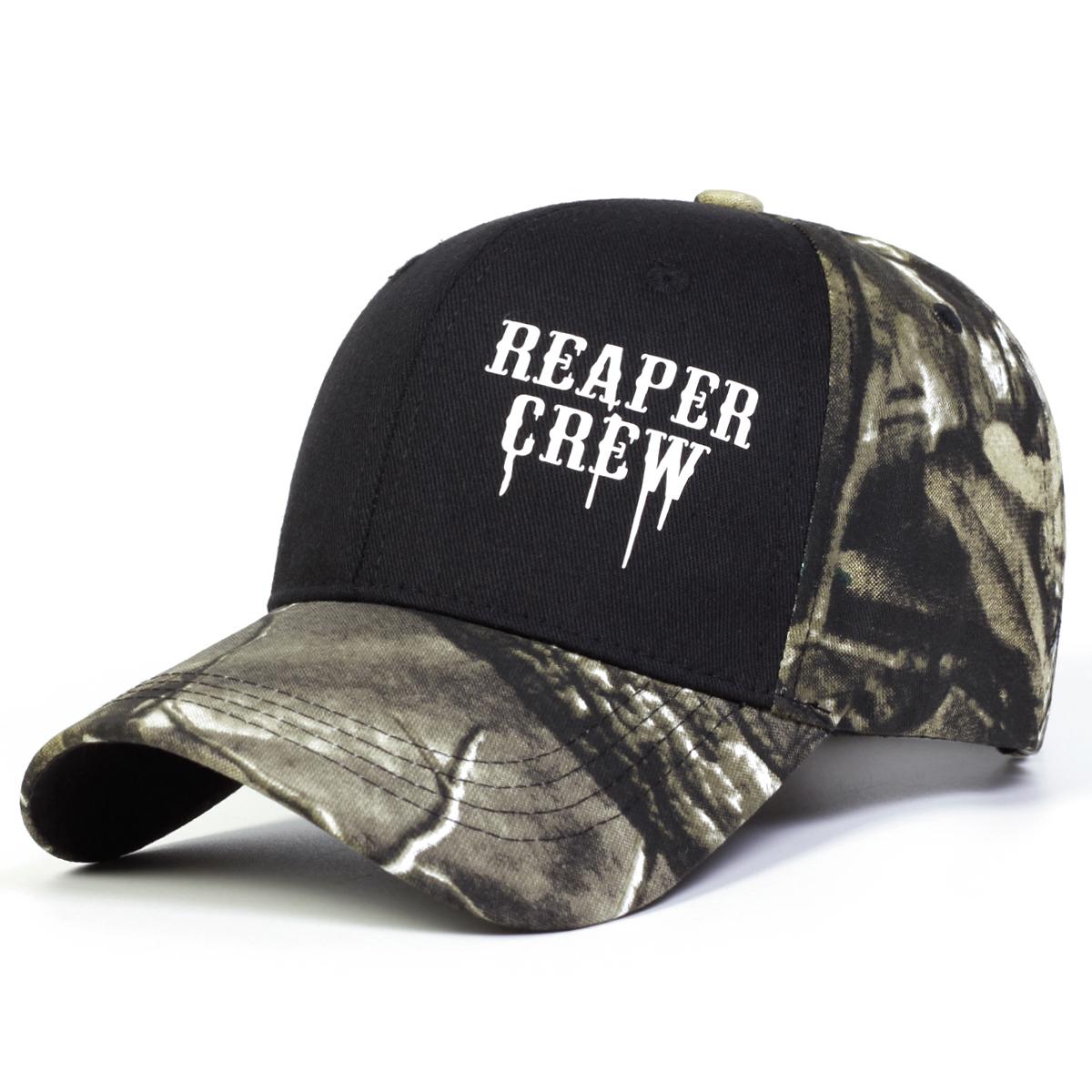 Унисекс бейсболки REAPER CREW с вышивкой букв, регулируемые повседневные шляпы, весенне-осенняя уличная солнцезащитная шляпа камуфляжный
Унисекс бейсболки REAPER CREW с вышивкой букв, регулируемые повседневные шляпы, весенне-осенняя уличная солнцезащитная шляпа камуфляжный