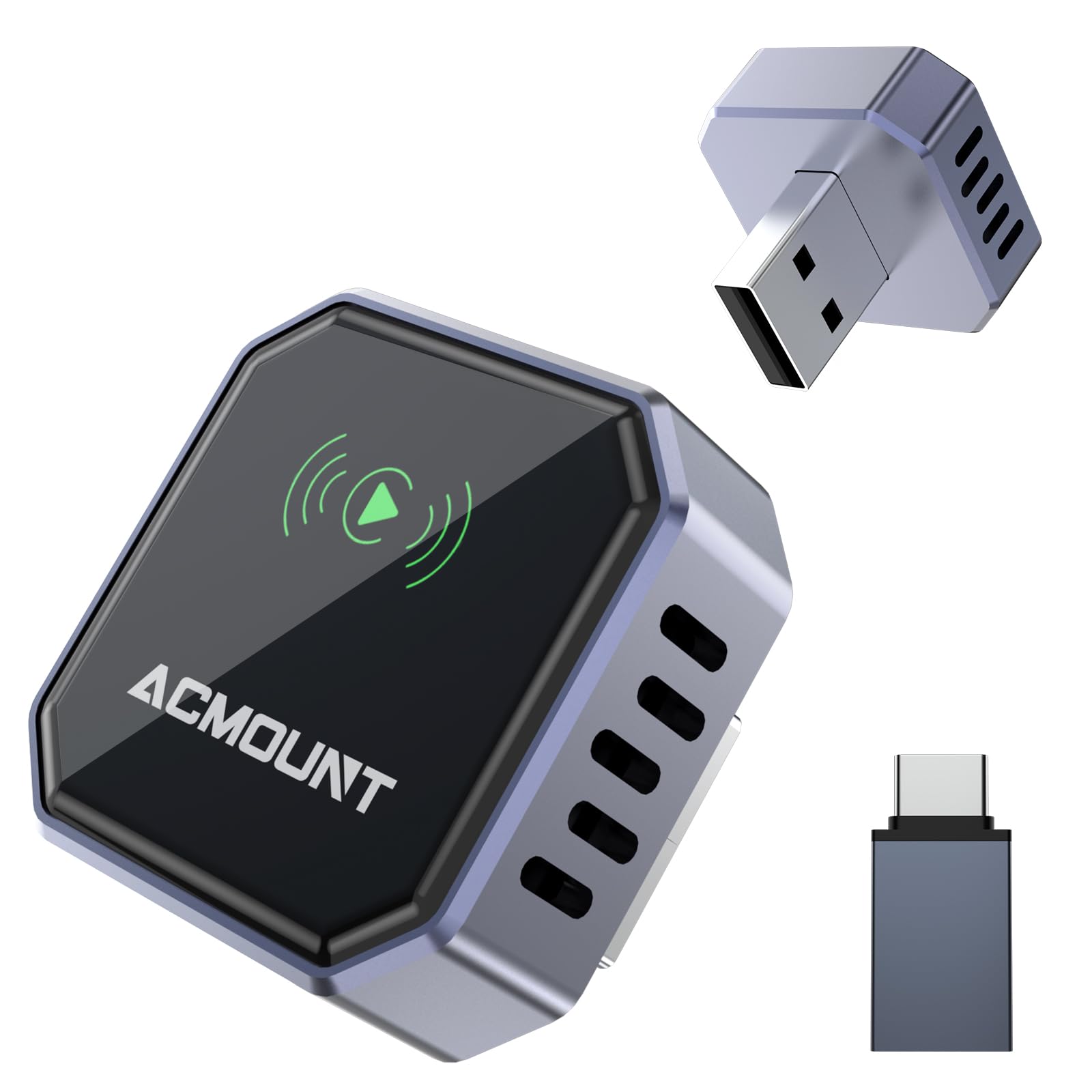 ACMOUNT Wireless Auto Беспроводное подключение CarPlay и Android Auto к автомобилям с оригинальной проводной поддержкой и множественным автоматическим подключением
ACMOUNT Wireless Auto Беспроводное подключение CarPlay и Android Auto к автомобилям с оригинальной проводной поддержкой и множественным автоматическим подключением