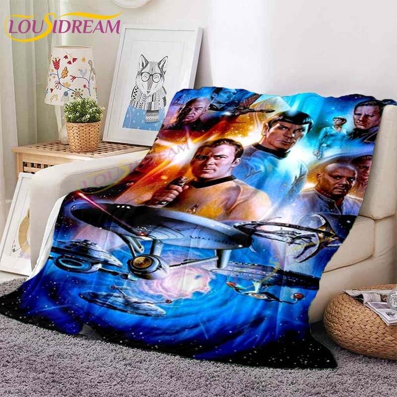 Star Trek Printed Blanket Flannel Throw Blanket Home Sofa Chair Cover Blankets Youth Child Travel Plush Warm Bedspread Blanket 100x150cm
Star Trek Printed Blanket Flannel Throw Blanket Home Sofa Chair Cover Blankets Youth Child Travel Plush Warm Bedspread Blanket 100x150cm