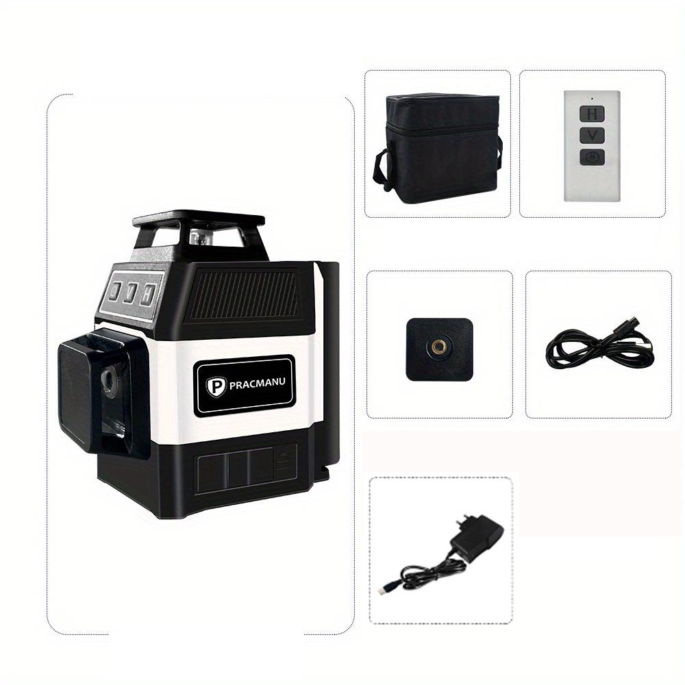 High Precision 12-Line Green Laser Level with Automatic Leveling and Mounting Accessories
High Precision 12-Line Green Laser Level with Automatic Leveling and Mounting Accessories
