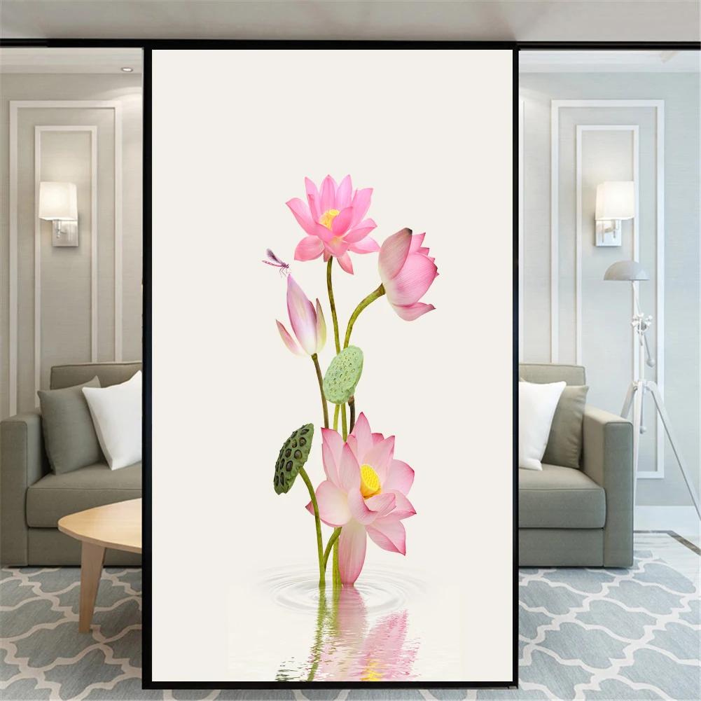 Static Cling Privacy Window Film Decorative Lotus Flower Window Treatments Window Coverings Glass Sticker for Home (as the picture,40x60cm WxH)
Static Cling Privacy Window Film Decorative Lotus Flower Window Treatments Window Coverings Glass Sticker for Home (as the picture,40x60cm WxH)