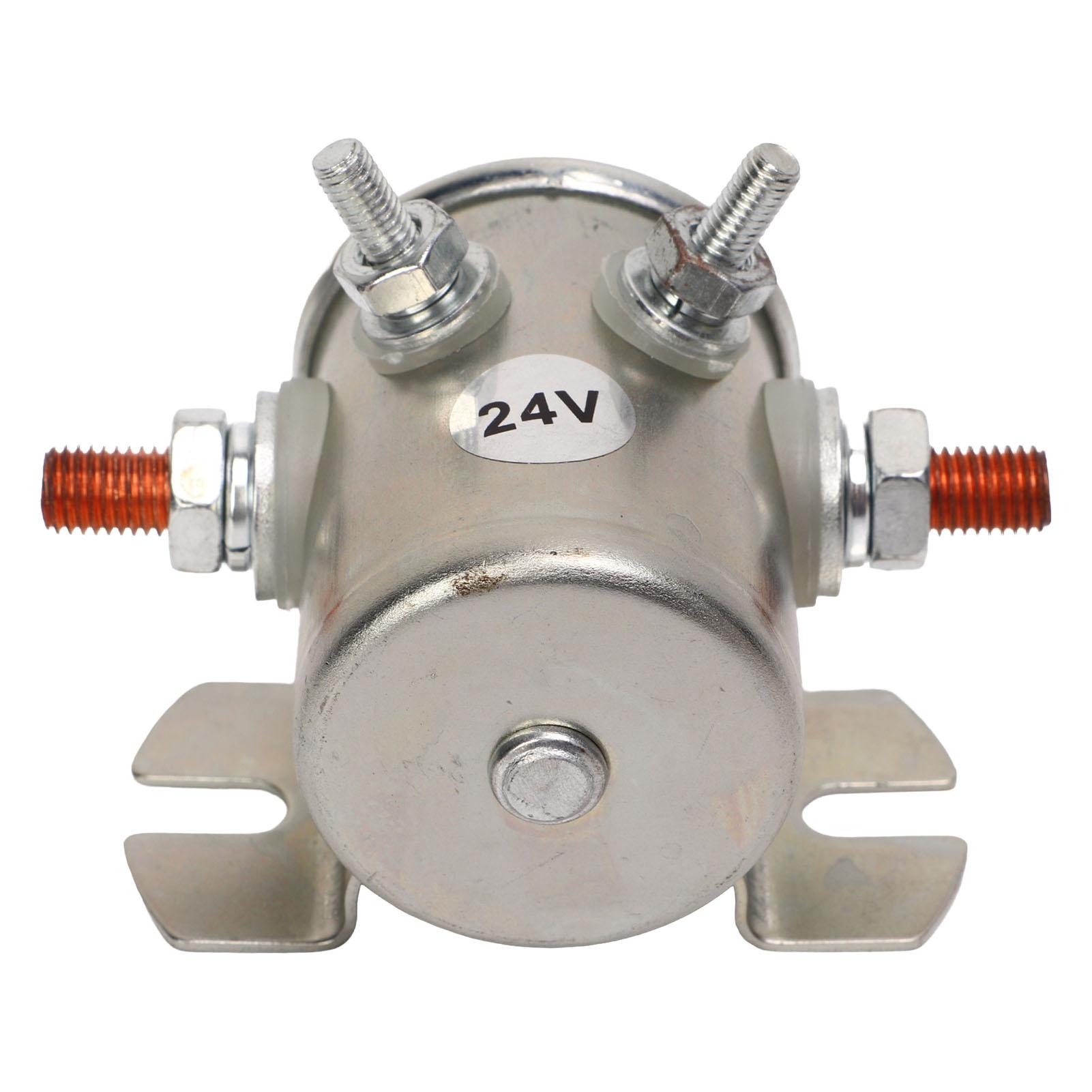 200A 24V Реле стартера двигателя 1114208 Пылезащитный соленоид реле стартера для лебедок, лодок, автомобилей
200A 24V Реле стартера двигателя 1114208 Пылезащитный соленоид реле стартера для лебедок, лодок, автомобилей