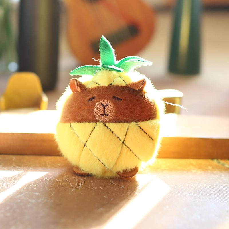 Pineapple Capybara Avocado Plush Doll Cute Pendant For Bag Decoration And Gift Pineapple
Pineapple Capybara Avocado Plush Doll Cute Pendant For Bag Decoration And Gift Pineapple