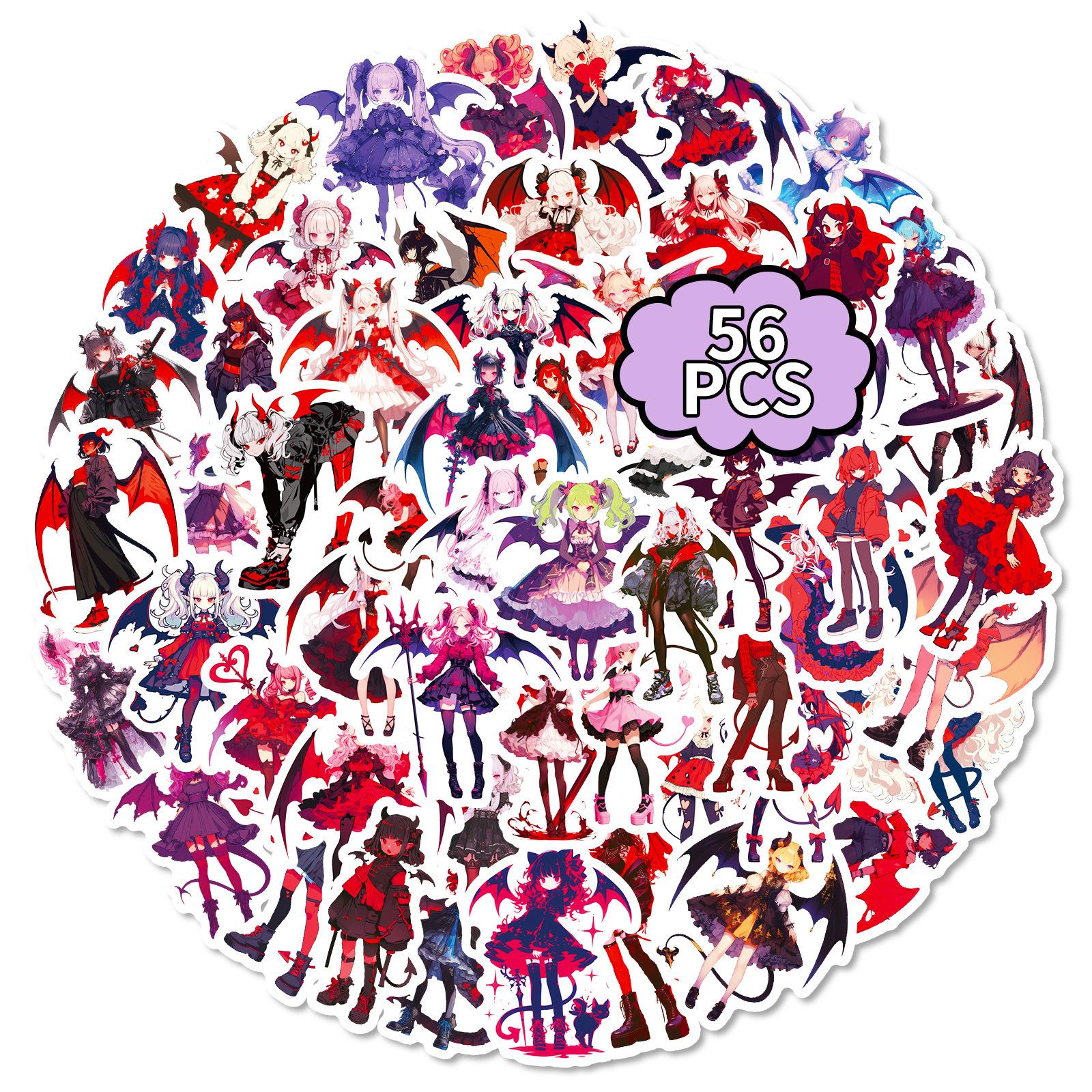 56 Lolita Little Devil Graffiti Stickers Cartoon Anime Girl Decorative Water Cup Notebook Stickers
56 Lolita Little Devil Graffiti Stickers Cartoon Anime Girl Decorative Water Cup Notebook Stickers