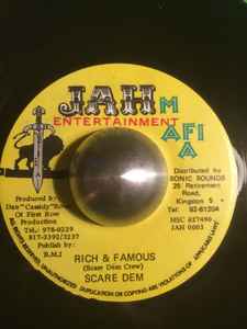 7inch Record SCARE DEM CREW - Rich & Famous JAH0003 Jah Mafia Enter Jamaica Reggae, Ska & Dub Used
7inch Record SCARE DEM CREW - Rich & Famous JAH0003 Jah Mafia Enter Jamaica Reggae, Ska & Dub Used