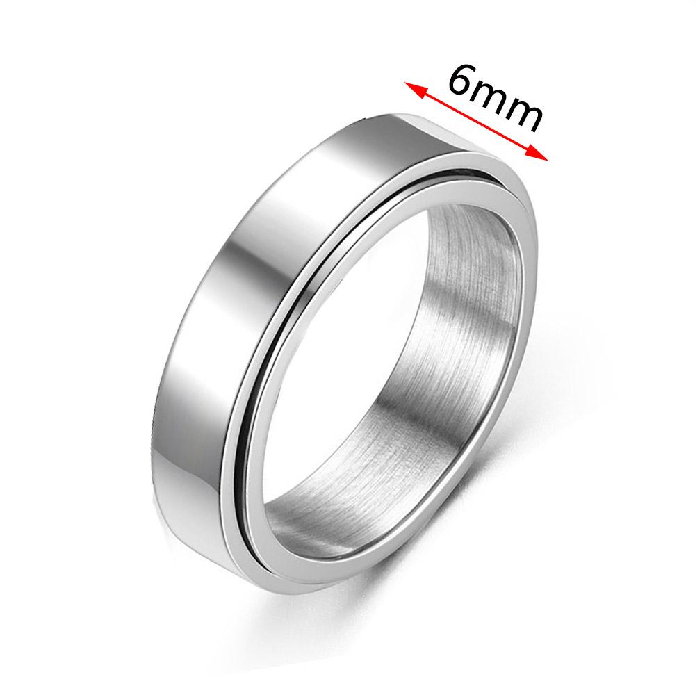 Anxiety Ring Figet Spinner Rings For Women & Men Stainless Steel Rotate Freely Spinning Anti Stress Accessories Jewelry Gifts 6
Anxiety Ring Figet Spinner Rings For Women & Men Stainless Steel Rotate Freely Spinning Anti Stress Accessories Jewelry Gifts 6