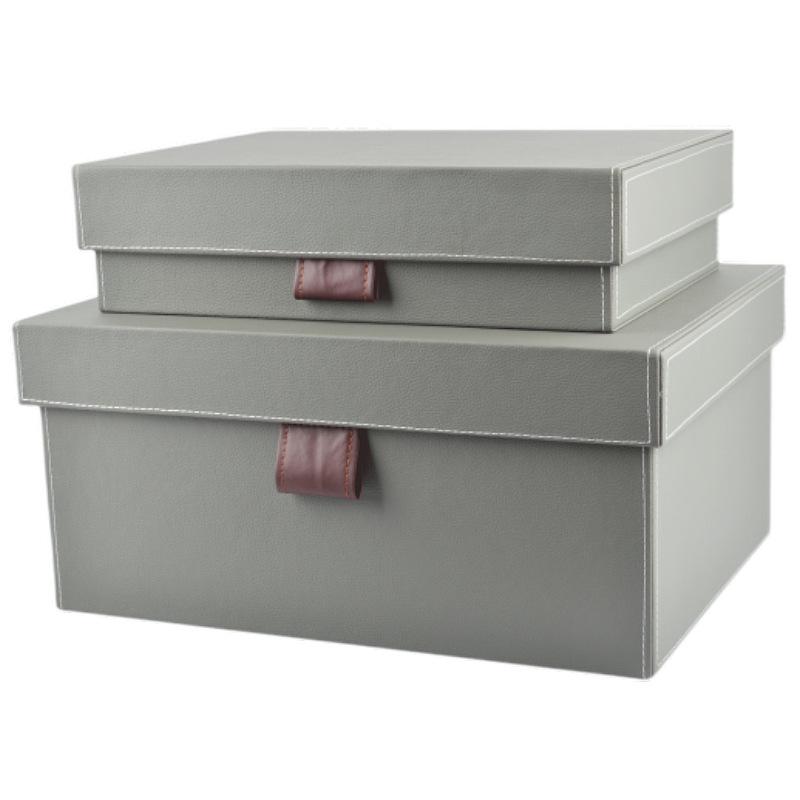 Modern Italian Minimalist Faux Leather Storage Box for Sample Rooms & Exhibitions 340x250x85 темно-серого
Modern Italian Minimalist Faux Leather Storage Box for Sample Rooms & Exhibitions 340x250x85 темно-серого