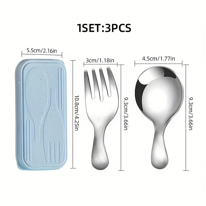 Portable Fork Spoon Set 3PCS, Stainless Steel Utensils with Colorful Case, for Coffee Tea Dessert, Outdoor Camping Travel Office зелёный
Portable Fork Spoon Set 3PCS, Stainless Steel Utensils with Colorful Case, for Coffee Tea Dessert, Outdoor Camping Travel Office зелёный