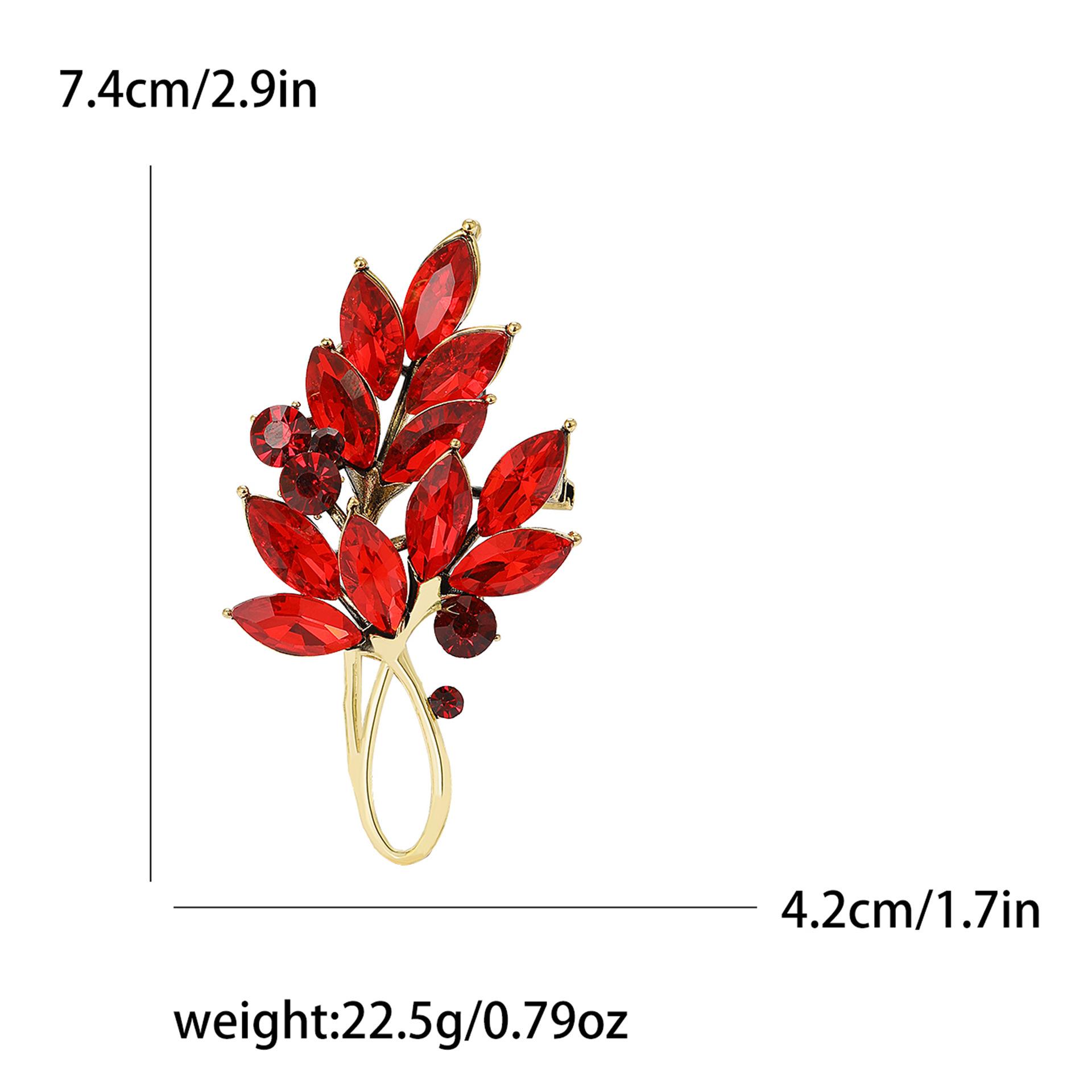 Изящная брошь из сплава со стразами в виде двух листьев, модный женский костюм, кардиган, корсаж, ювелирное украшение, булавка
Изящная брошь из сплава со стразами в виде двух листьев, модный женский костюм, кардиган, корсаж, ювелирное украшение, булавка