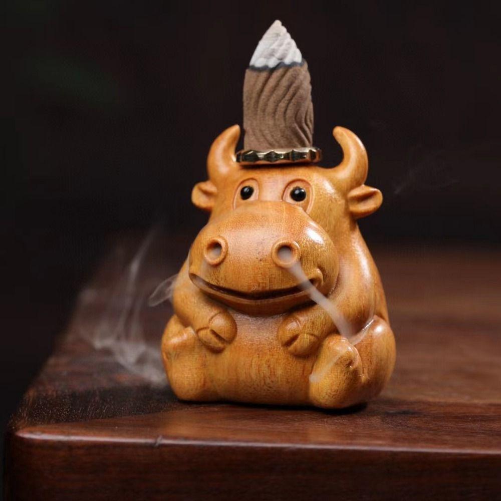 Cute Animal Inverted Incense Tray Fragrant Green Sandalwood Incense Holder Teahouse style 2
Cute Animal Inverted Incense Tray Fragrant Green Sandalwood Incense Holder Teahouse style 2